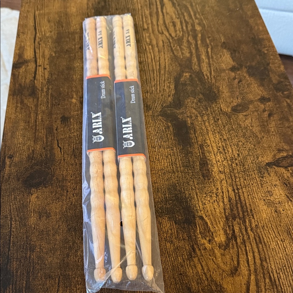 Natural Maple Wood NEW Comfort Grip Drumsticks